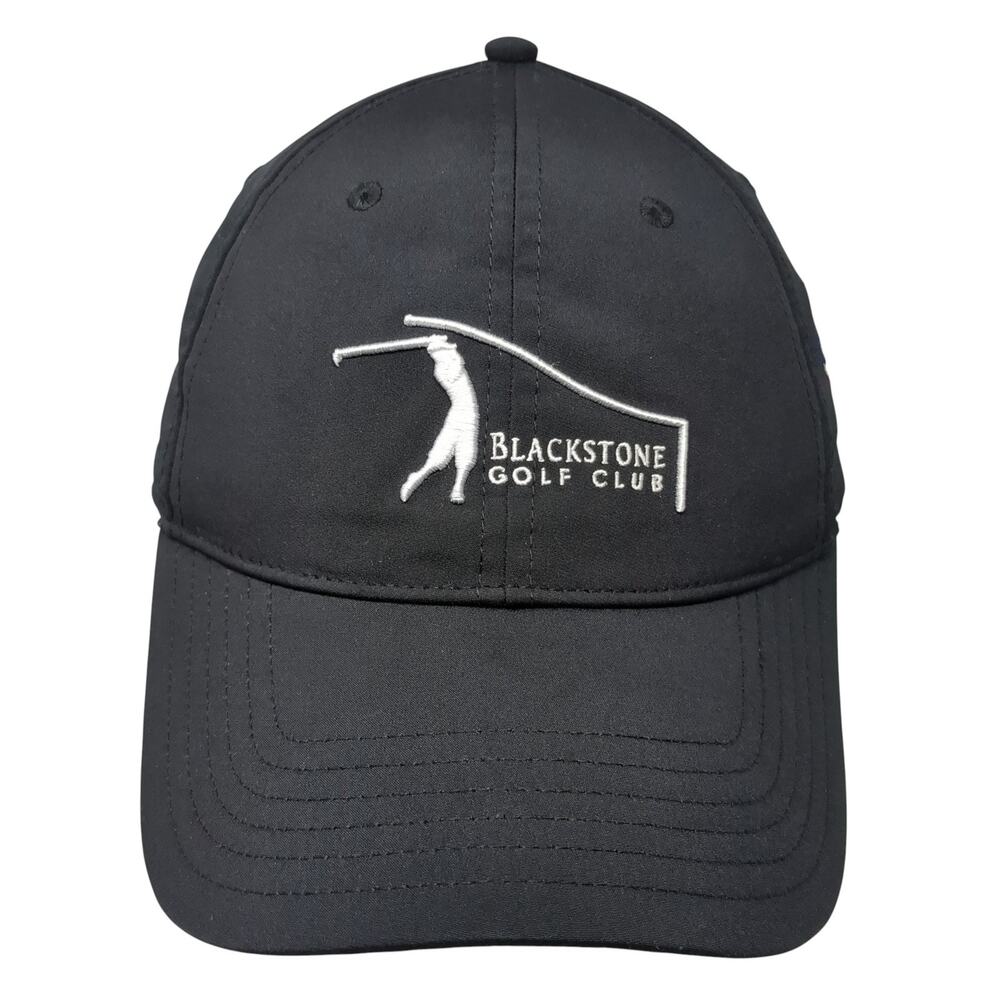 Blackstone Golf Club Slideback Baseball Cap Black One Size Adjustable Patriotic